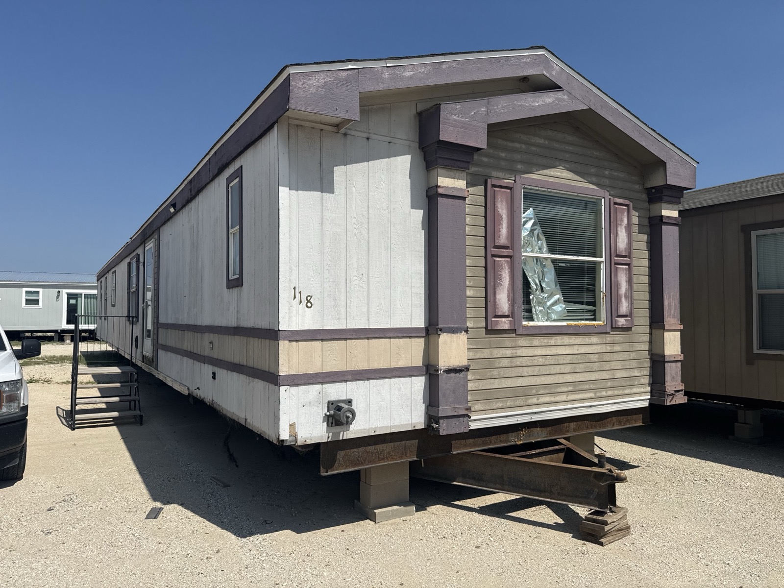 3 Bed / 2 Bath Single-Wide Handyman Special in Somerset TX — exterior